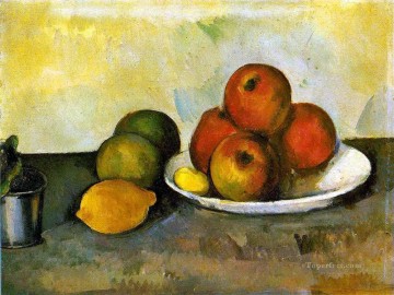 Naturaleza muerta con manzanas Paul Cezanne Pinturas al óleo